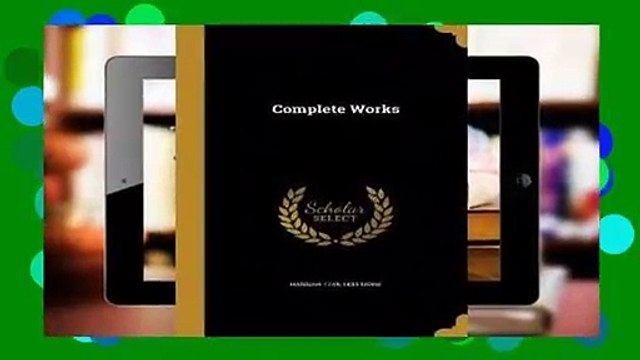 Complete Works For Kindle