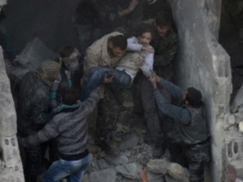 Dramáticas fotos de niños rescatados