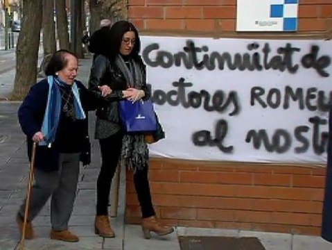 Vecinos de Mataró se encierran en el ambulatorio