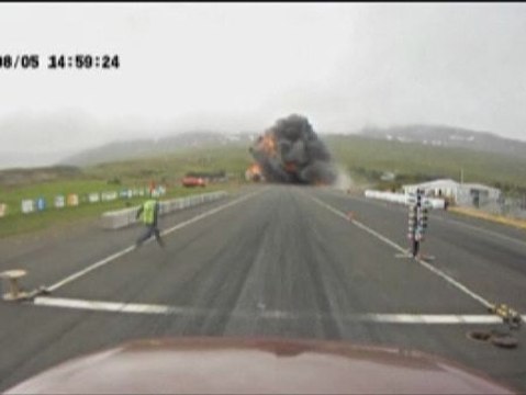 Difundidas las dramáticas imágenes del accidente de avioneta que se produjo en agosto en Islandia