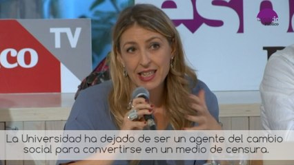 María Eugenia Rodríguez - "La Universidad ha dejado de ser un agente del cambio social para convertirse en un medio de censura"