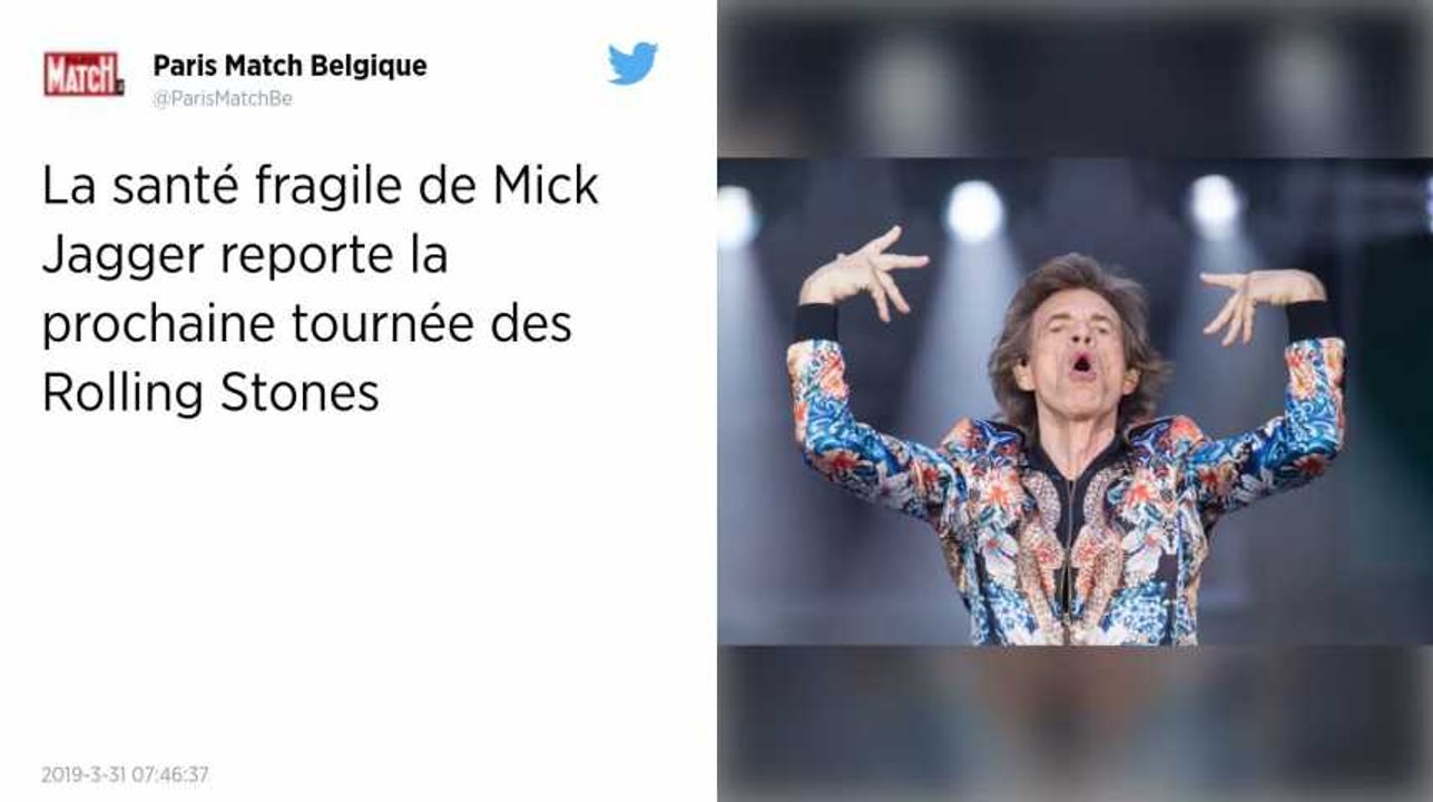 Les Rolling Stones reportent leur tournée aux États-Unis à cause d’un problème de santé de Mick Jagger