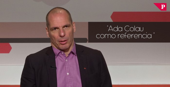 Varoufakis: Ada Colau como referencia