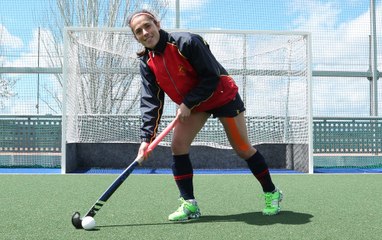 Rocío Ybarra: "El hockey es un trabajo muy profesional en Holanda"