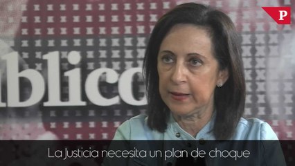 ENTREVISTA CON MARGARITA ROBLES La Justicia necesita un plan de choque