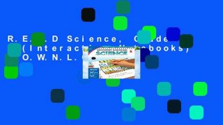 R.E.A.D Science, Grade 1 (Interactive Notebooks) D.O.W.N.L.O.A.D