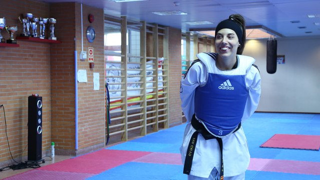 Eva Calvo: Empecé en el taekwondo junto a mi hermana hace 10 años a través del atletismo
