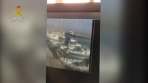 Duro golpe de la Guardia Civil al tráfico de hachís en El Estrecho