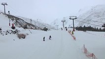 La borrasca Bruno obliga a cerrar Sierra Nevada por los fuertes vientos