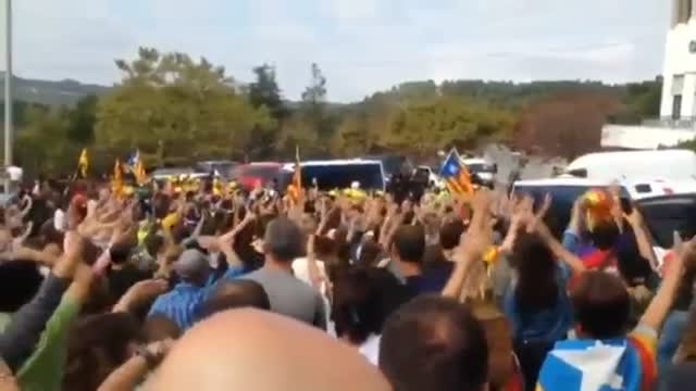 Vuelta a casa de policías y guardias civiles tras meses convulsos desplegados en Cataluña