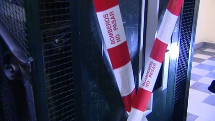 El ascensor  pudo descolgarse por la rotura del cabezal que sujeta la polea