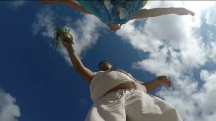 Cientos de fieles rinden homenaje en Copacabana a Yemanja, la reina afro-brasileña del mar
