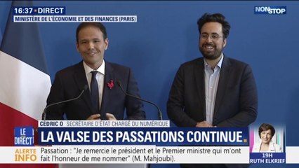 Cédric O, nouveau secrétaire d'État chargé du numérique: "Je suis sans doute moins extraverti mais pas moins déterminé"
