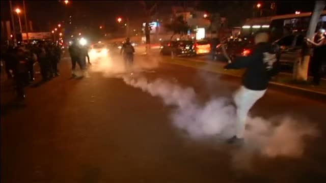 Segundo día de protestas contra el Gobierno de Perú por el indulto a Fujimori