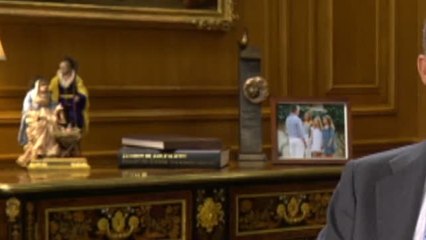 Los cuidados detalles del discurso navideño de Felipe VI