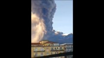 El volcán Etna entra en erupción