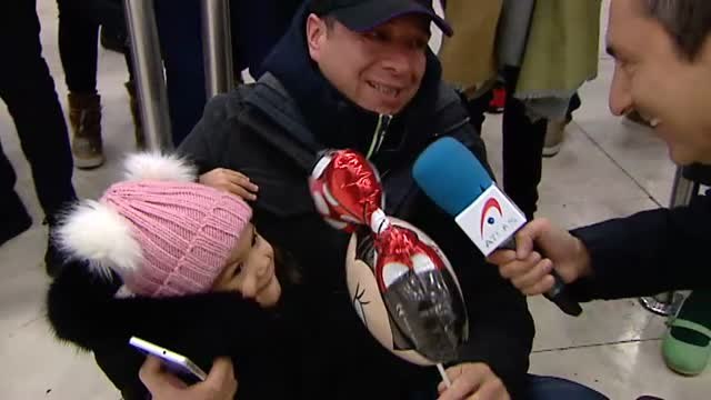 Lágrimas de alegría y abrazos eternos por Navidad