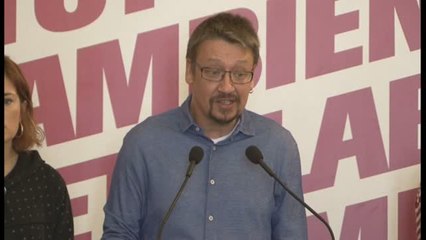 Domènech: "Este país ahora mismo se expresa de forma dividida"