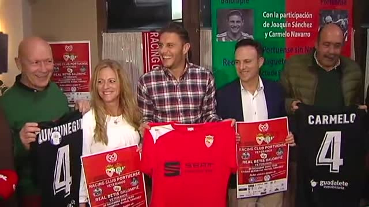 Joaquín jugará un partido solidario contra el Betis y llevará un escudo casi idéntico al del Sevilla