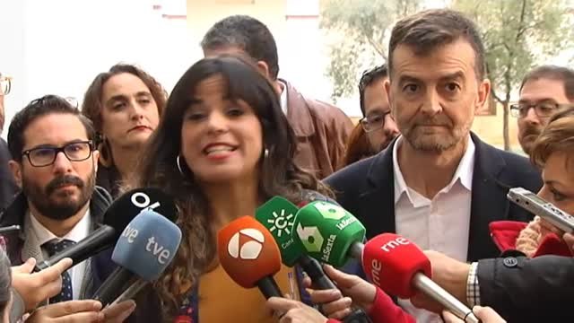 Teresa Rodríguez: No participamos en operaciones de blanqueo de alianzas entre la derecha y la extrema derecha andaluzas