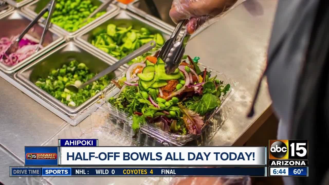 Get 50% off Ahipoki bowls