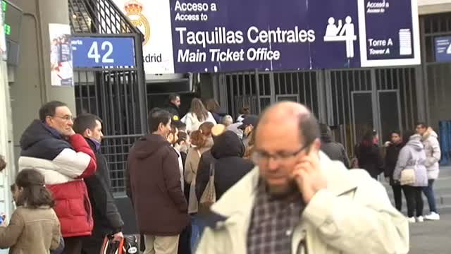 Agotadas las localidades para el entrenamiento del Madrid el 31 de diciembre