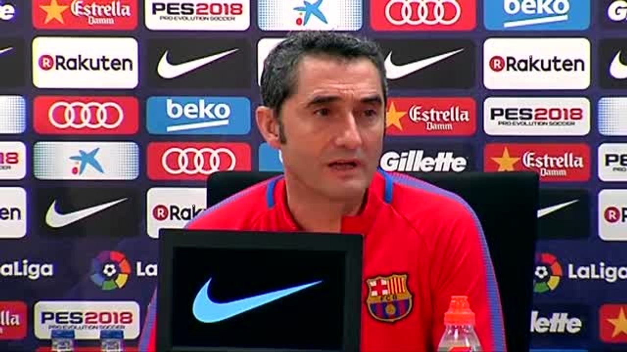 Valverde: "El partido tiene suficientes alicientes como para que los dos partidos salgamos muy puestos"