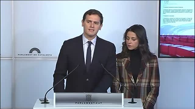 Rivera lamenta que Torra haya secuestrado Cataluña