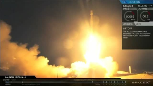 10 nuevos satélites desplegados con éxito en California