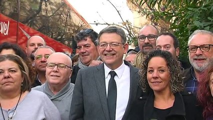 Los interventores del PSPV viajan hacia Cataluña
