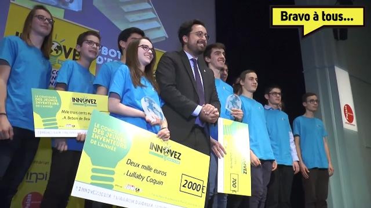 Les 3 Gagnants du 29 trophées Innovez!