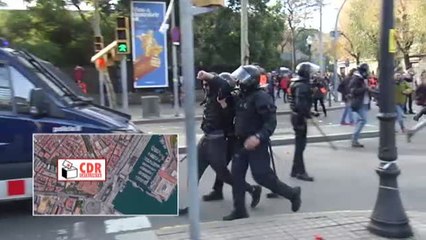 Los puntos más conflictivos donde los CDR han intentado saltarse el cordón de seguridad del Consejo
