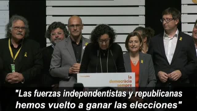 Rovira: Los resultados nos dicen que hay una suma independentista