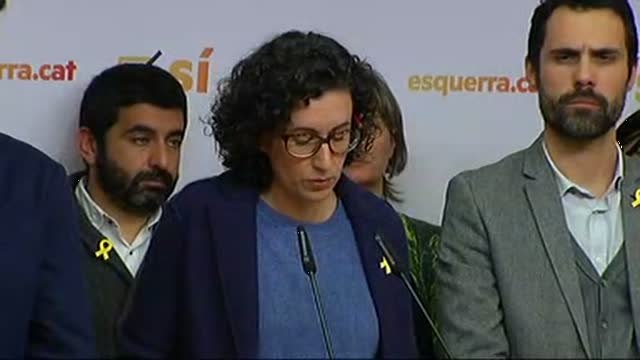 Marta Rovira: Oriol Junqueras vuelve a estar en la cárcel porque le tienen miedo