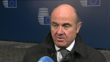 De Guindos: "Puigdemont está poniendo de manifiesto cual es su planteamiento y las contradiccines del mismo"