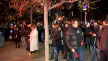 200 agentes de los Mossos se concentran frente a la Consellería de Interior