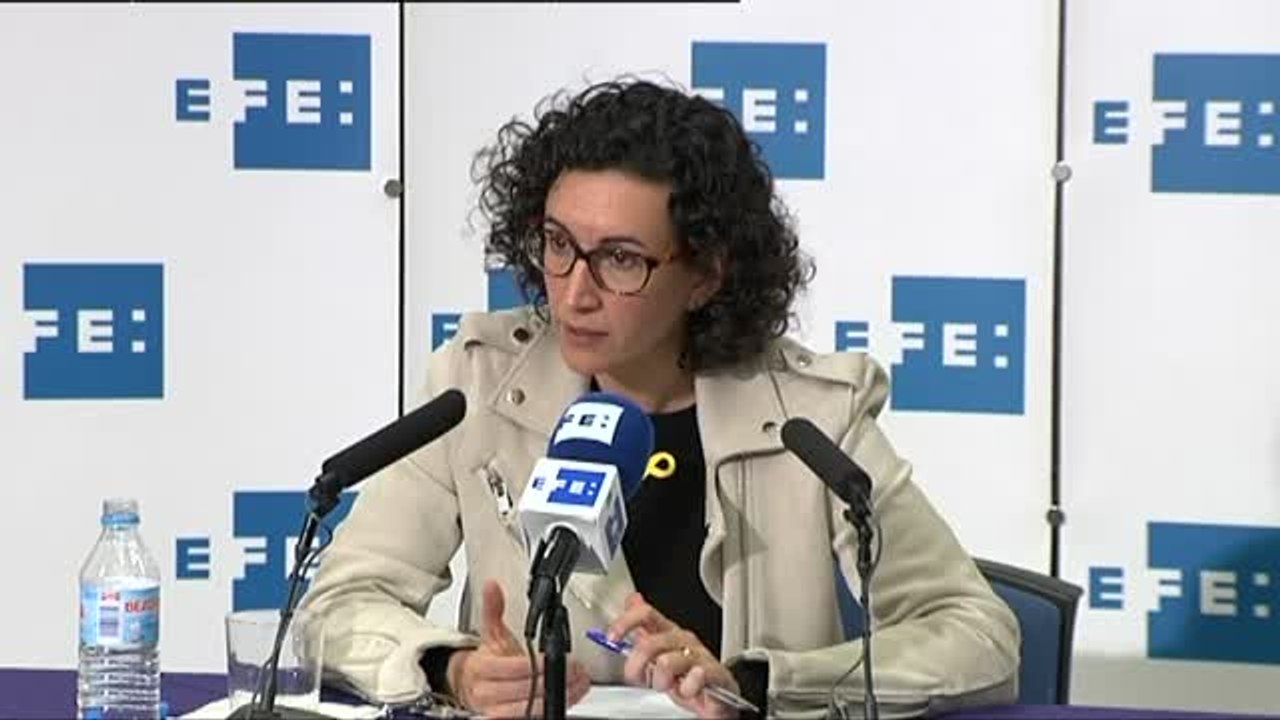 Rovira a la vicepresidenta: "¿Si es un 'fake', qué hace Oriol Junqueras en prisión?"