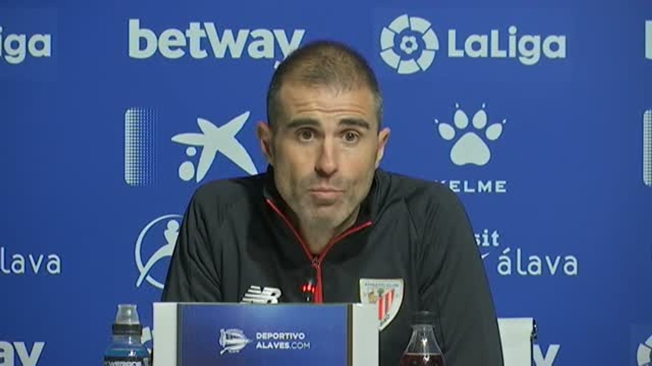 Garitano: "El equipo ha hecho un trabajo inmenso, de abajo se sale así"