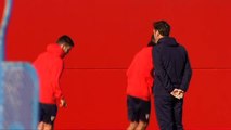 El Sevilla prepara el último partido de Liga del año en Anoeta
