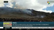 Perú: inician diálogo para buscar solución al conflicto en Fuerabamba