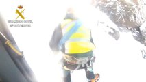 Rescate de una montañera en el Pico Veleta