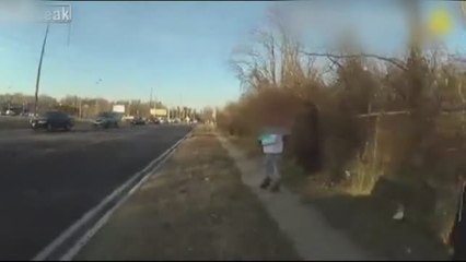 Brutal actuación policial contra una joven de 16 años