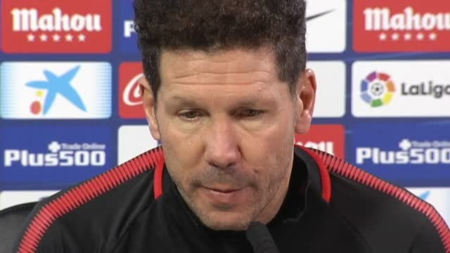 Simeone, respecto a la posible marcha de Griezmann: Yo las puertas no las cierro nunca, a nadie