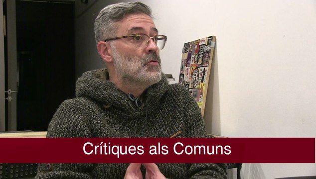 Carles Riera, sobre els Comuns