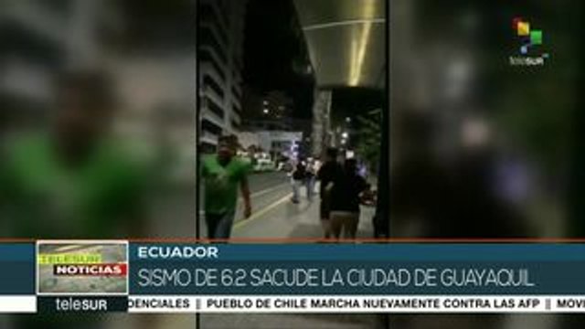 Sismo de 6.2 grados Richter sacude esta madrugada Guayaquil