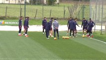 El Athletic prepara el encuentro ante el Real Betis