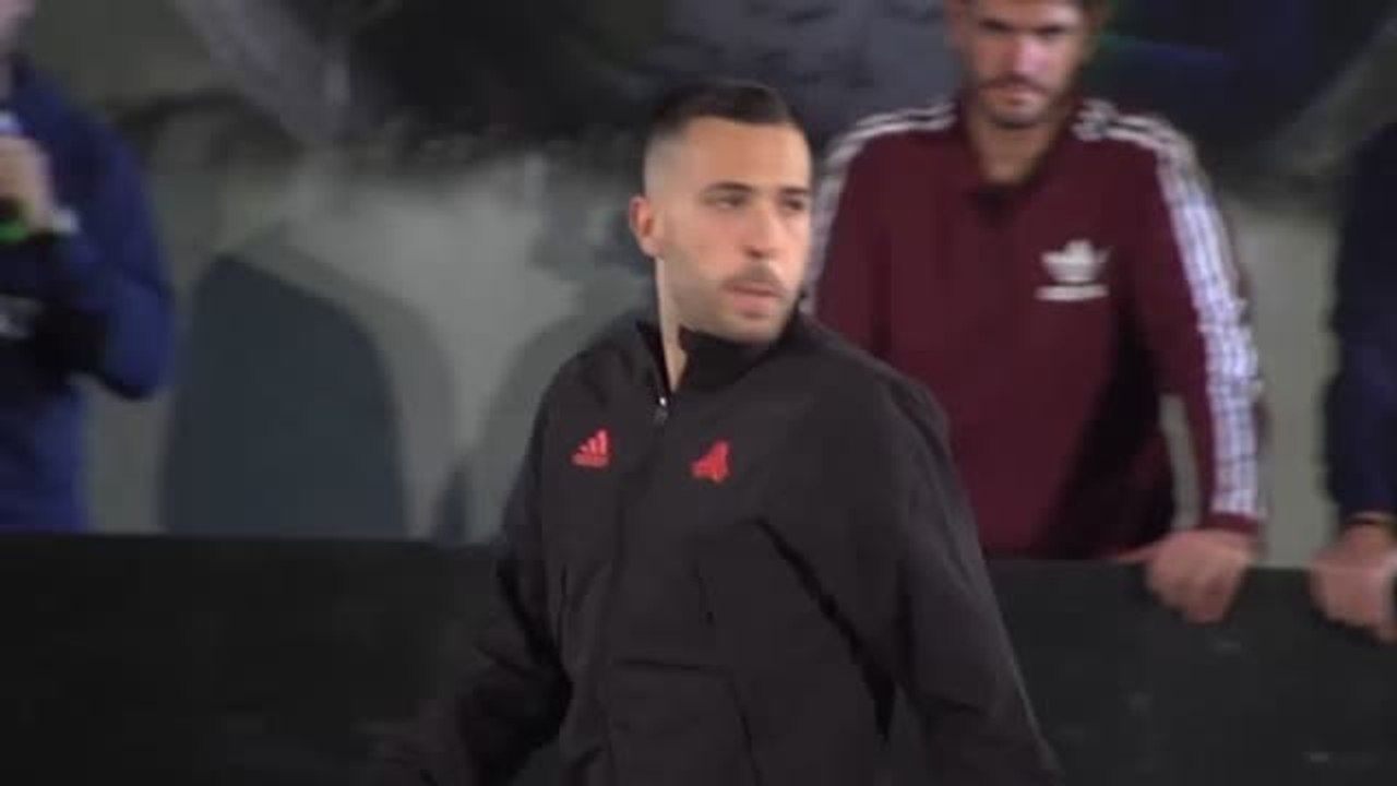 Jordi Alba: "Este año tenemos la mente más puesta en la Champions"