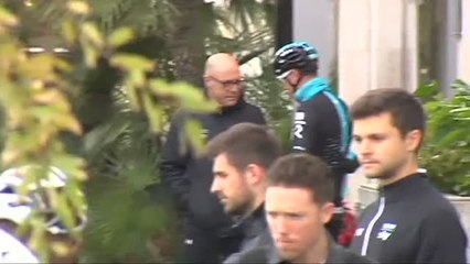 Froome continúa entrenándose con el equipo Sky tras su positivo por salbutamol