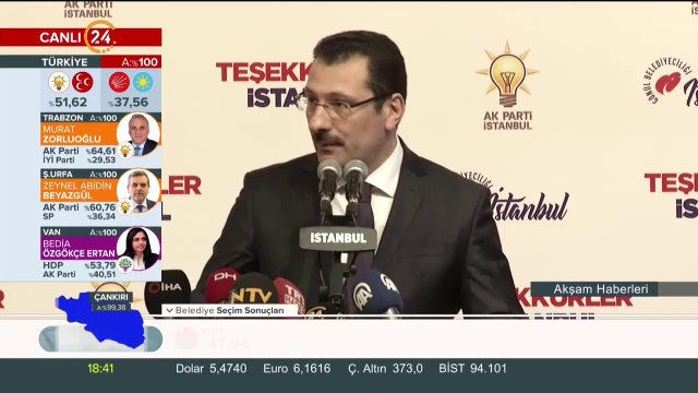 AK Parti'den İstanbul'da itiraz