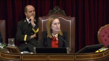 Bronca de la presidenta del Congreso a los Diputados: 